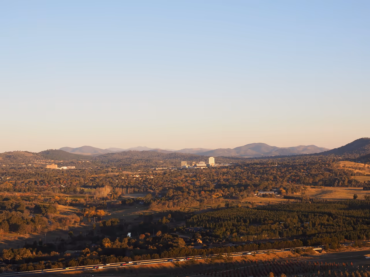 National arboretum in Canberra