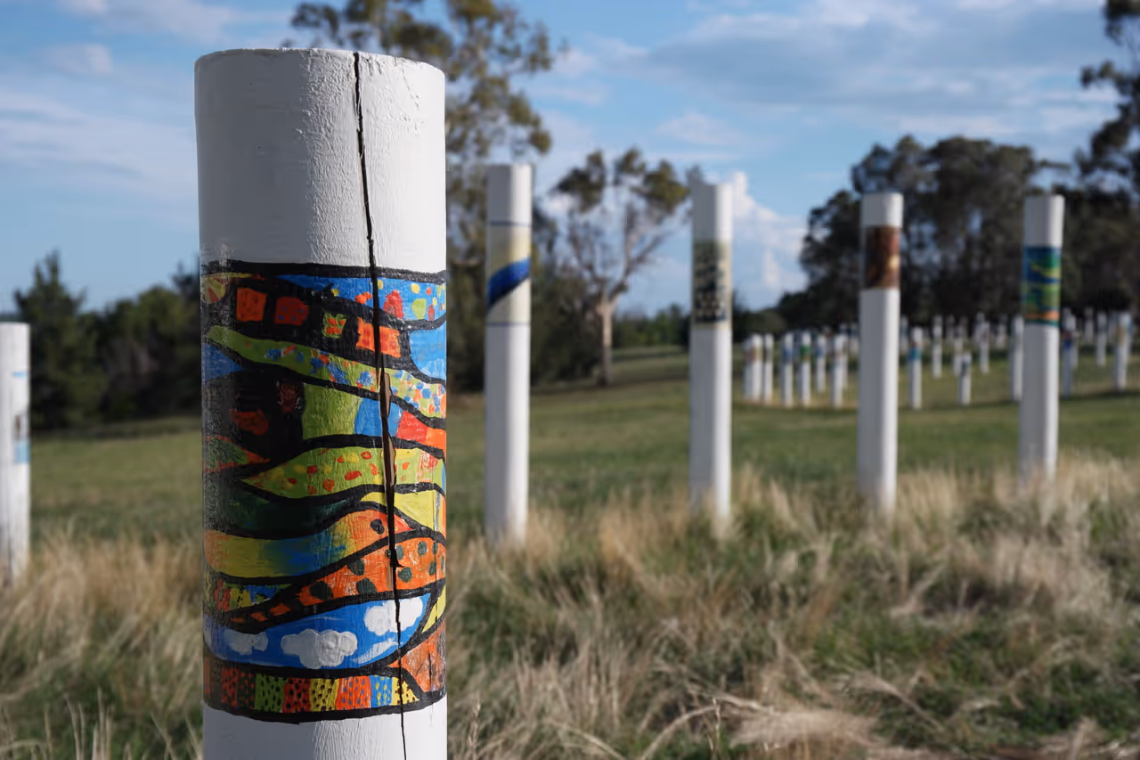 Weston park in Canberra