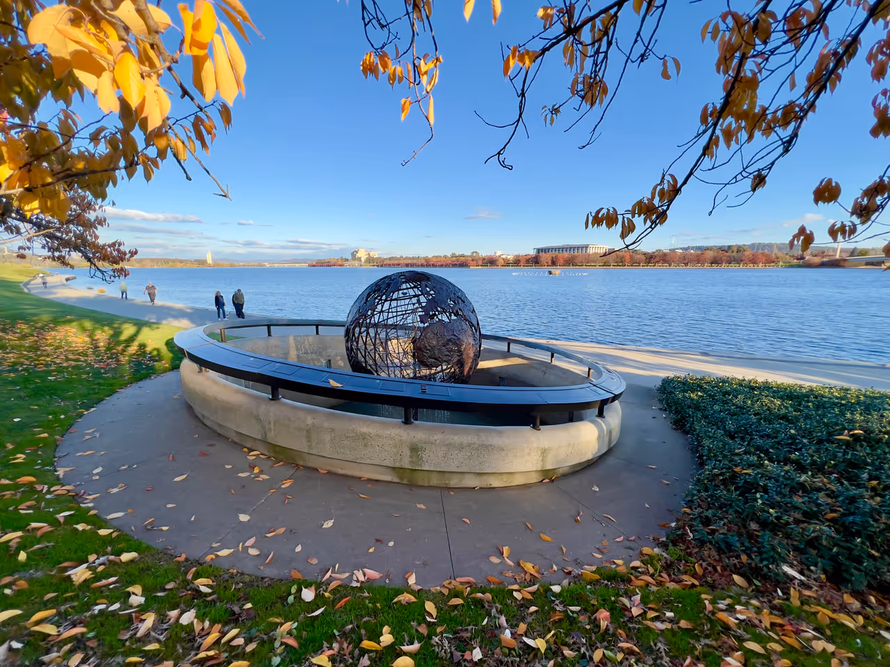 Captain cook memorial jet in Canberra