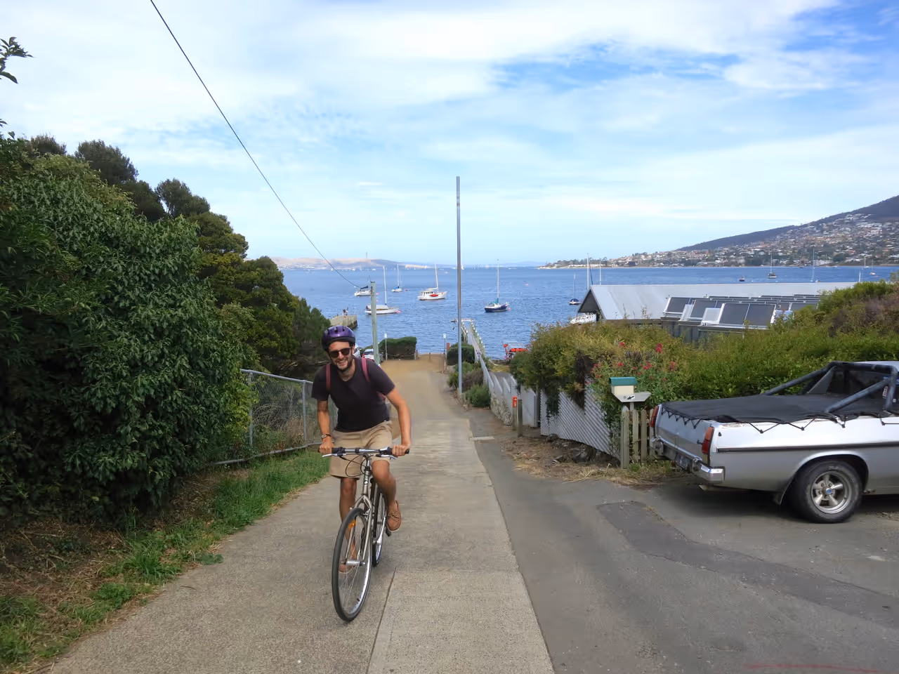 Cycling in Hobart