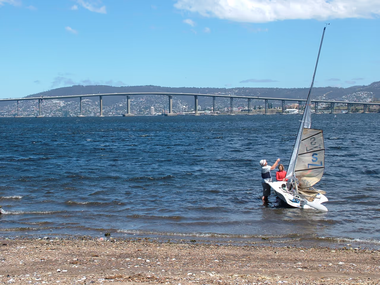 Sailing in Hobart