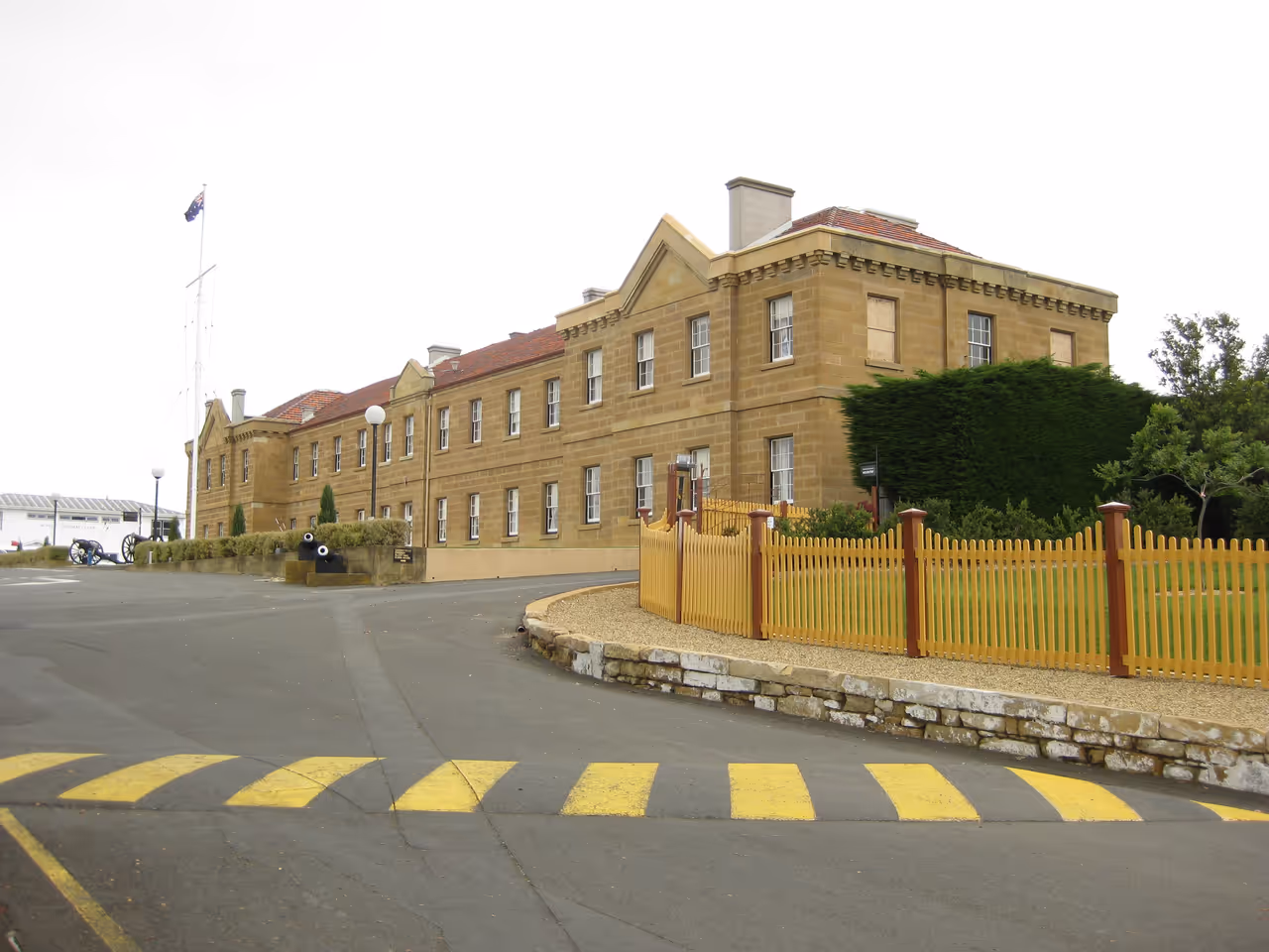 Anglesea barracks in Hobart