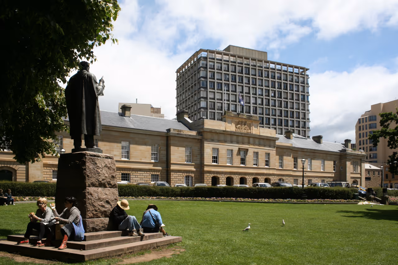 Parliament house in Hobart