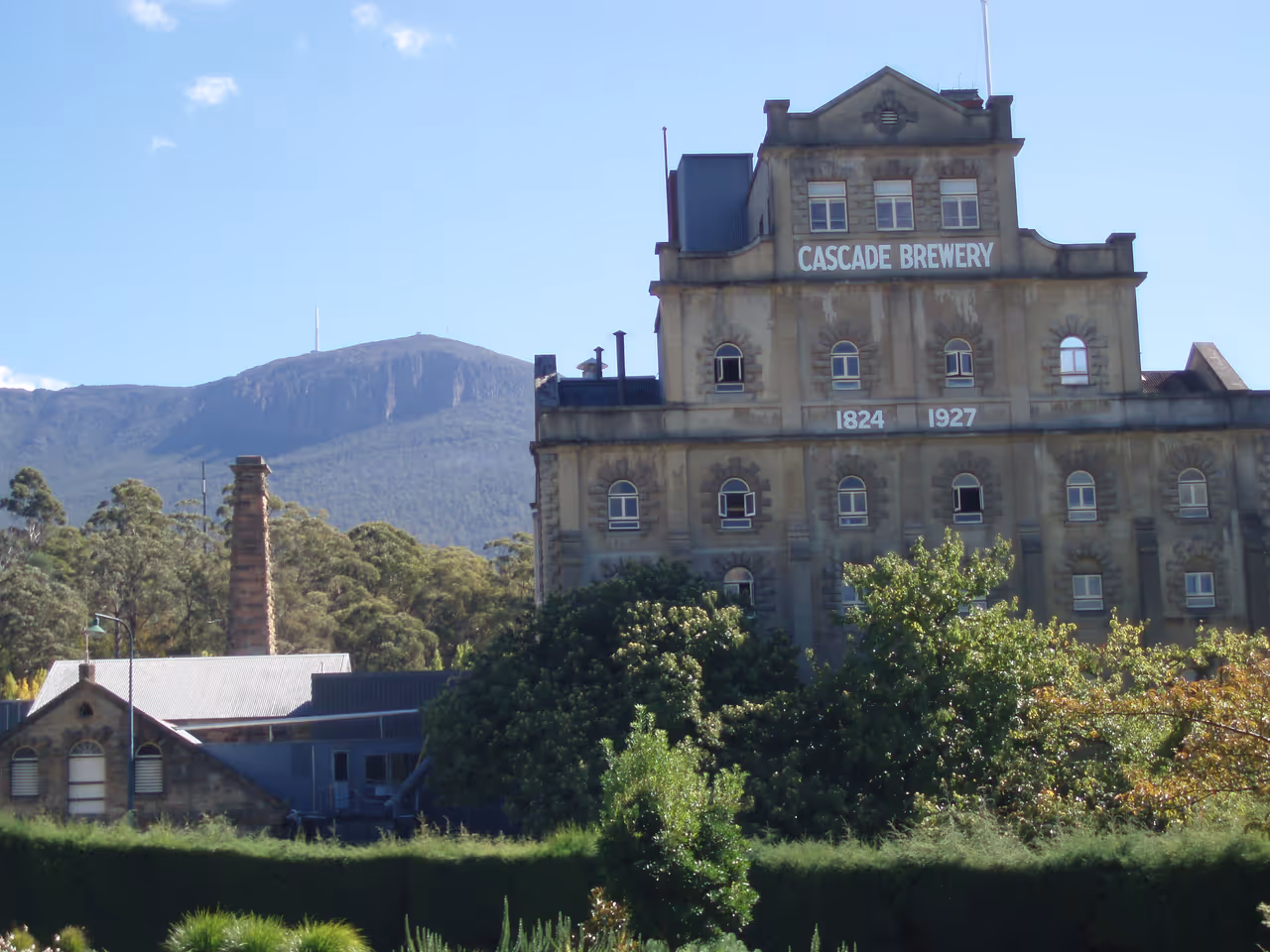 Cascade brewery in Hobart