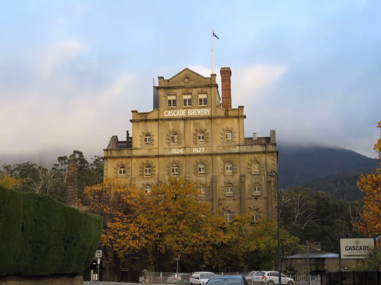 Cascade brewery in Hobart