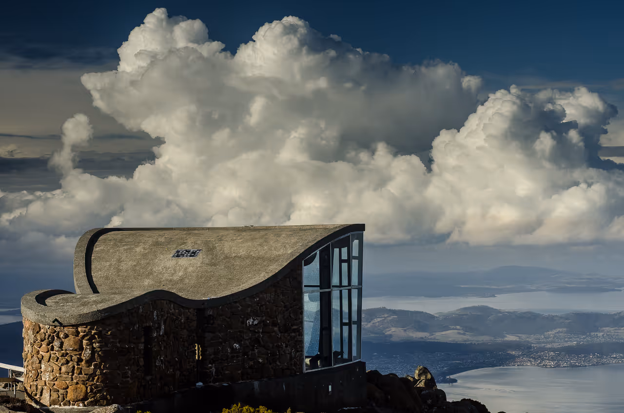 Kunanyi / mount wellington in Hobart