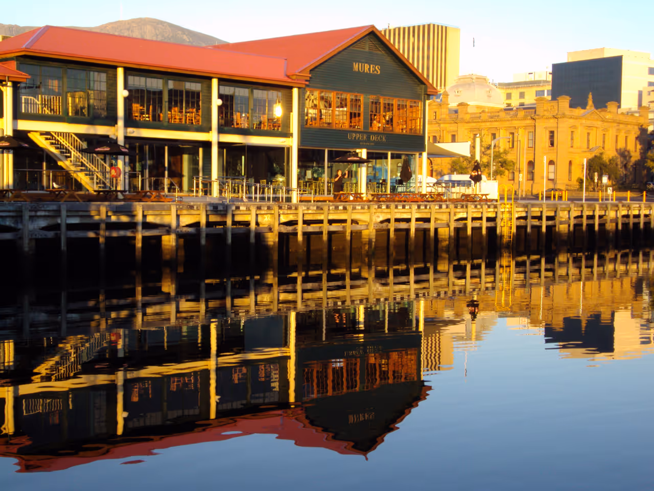 Salamanca Place in Hobart