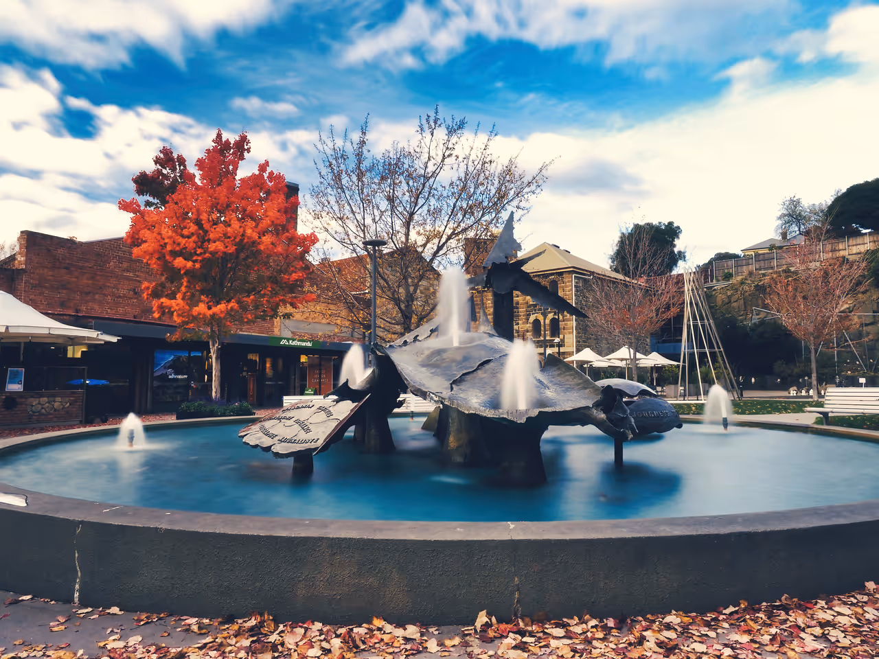 Fountain at Salamanca Place, Hobart