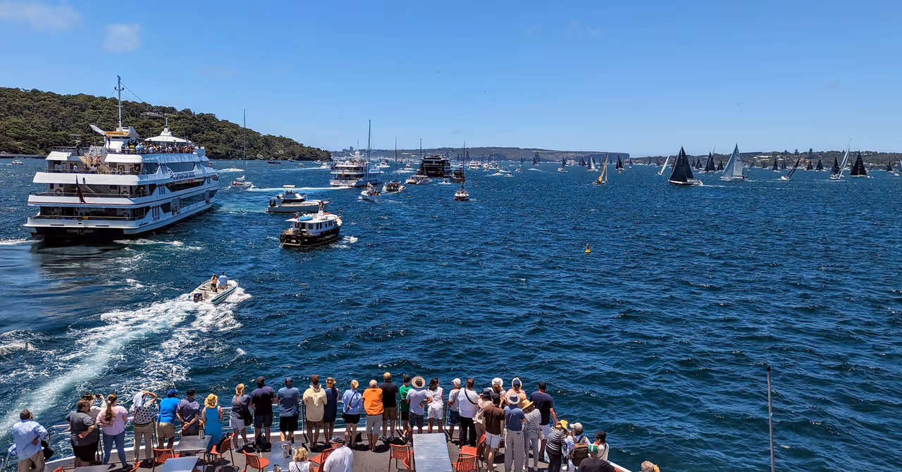 Sydney to yacht race finish festival in Hobart