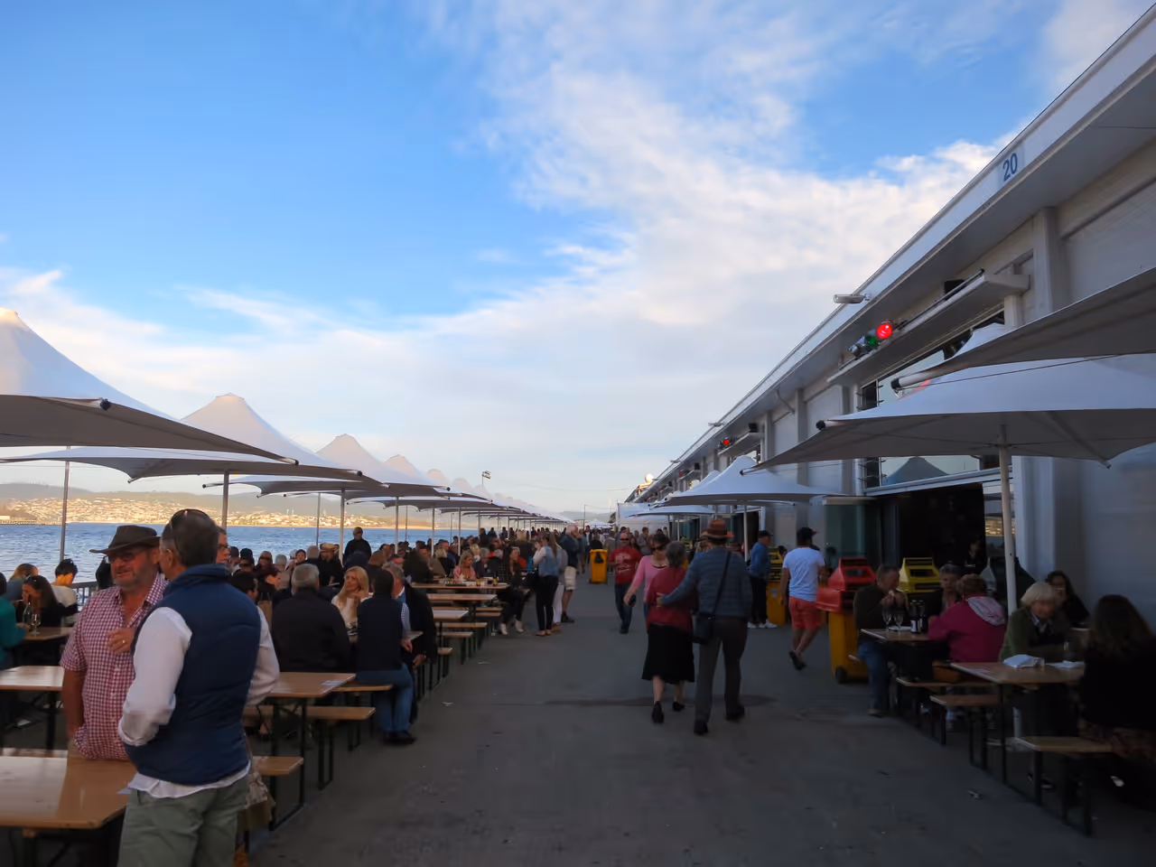 Taste of summer festival in Hobart