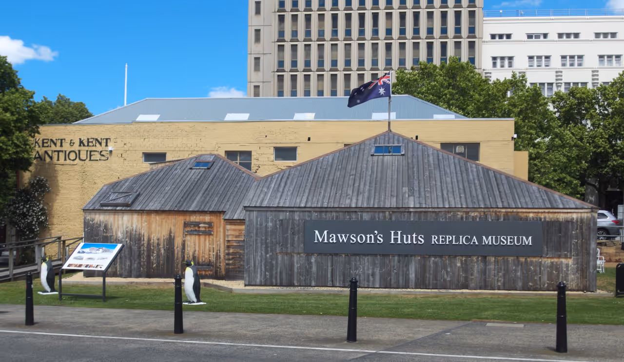 Mawson's huts replica museum in Hobart