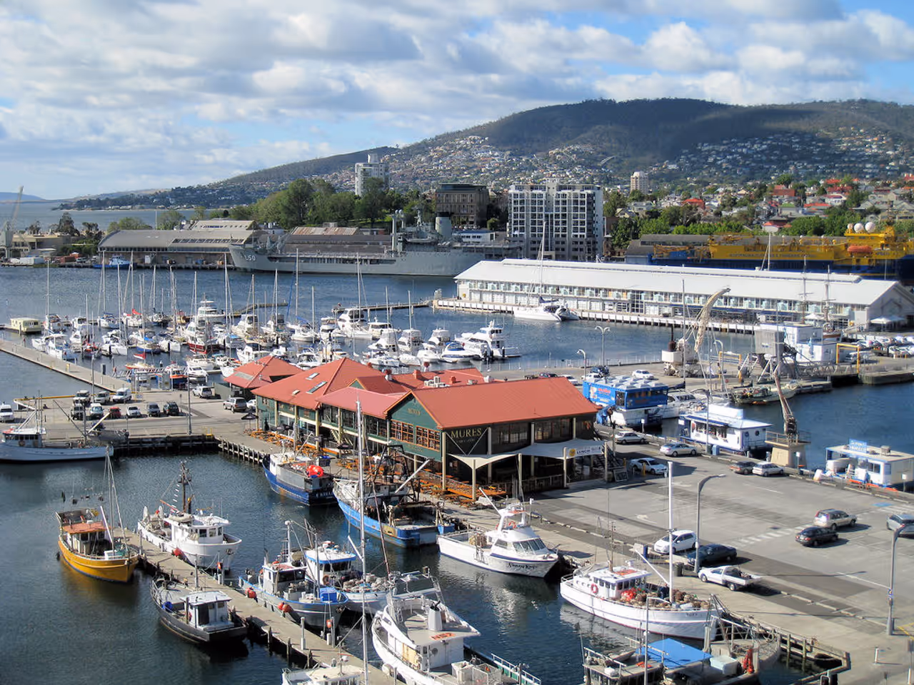 North  dining strip nightlife spot in Hobart