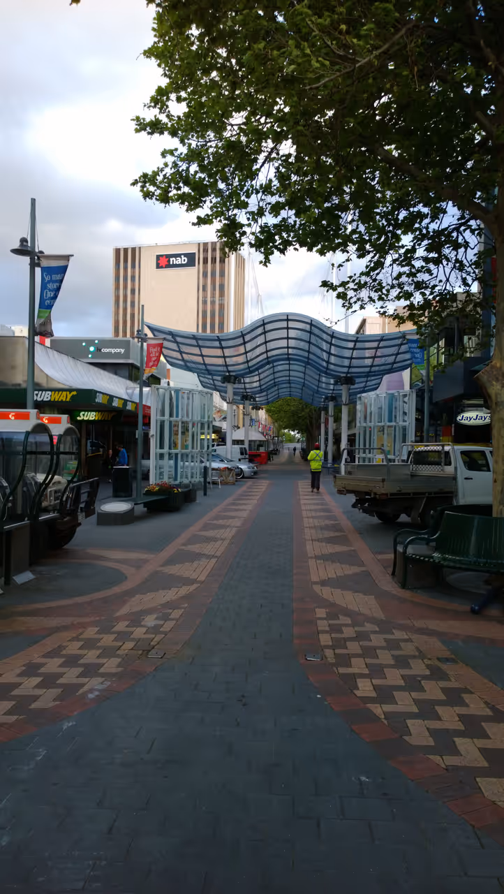 North dining strip nightlife spot in Hobart