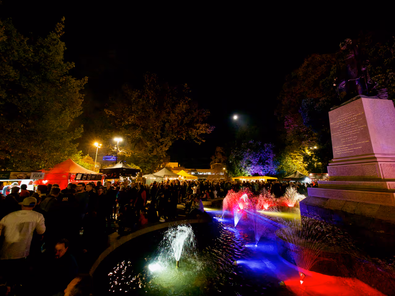 Franklin square in Hobart