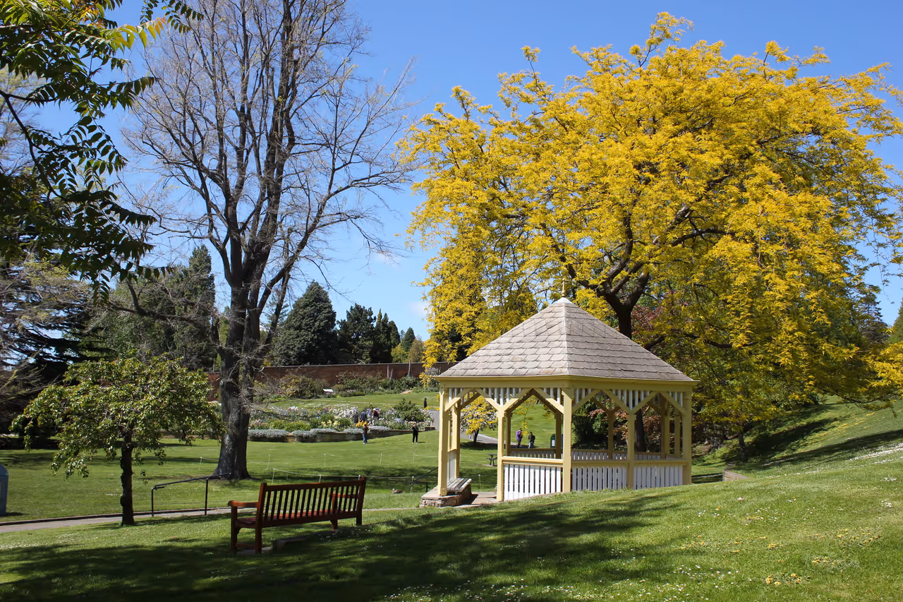 Royal tasmanian botanical gardens in Hobart