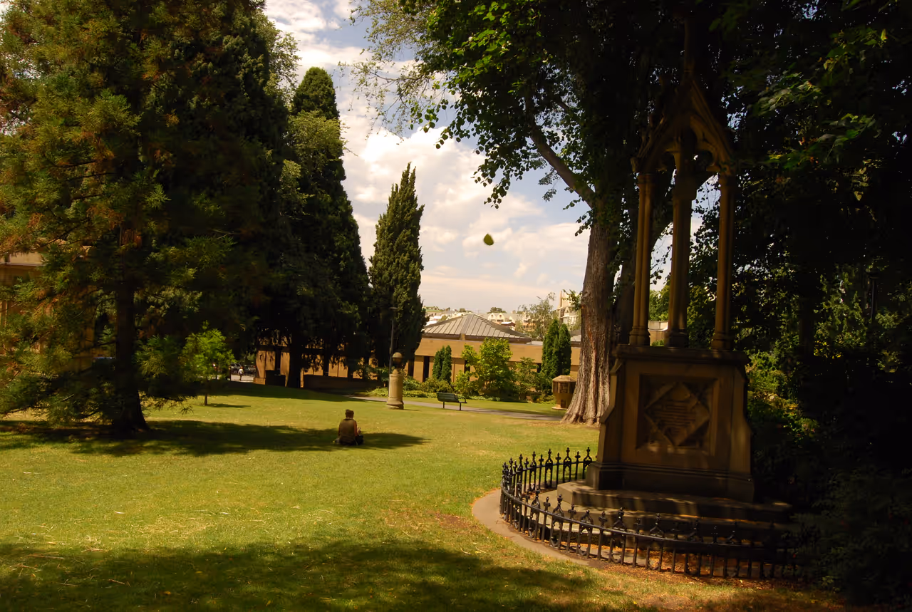 St david's park in Hobart