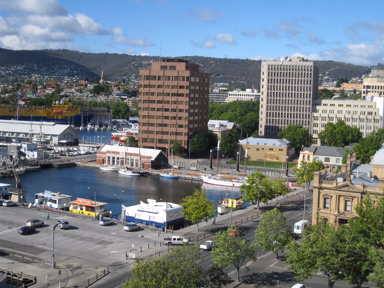 Constitution dock in Hobart