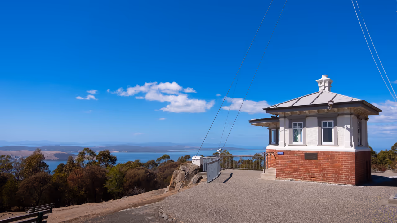 Mount nelson lookout in Hobart