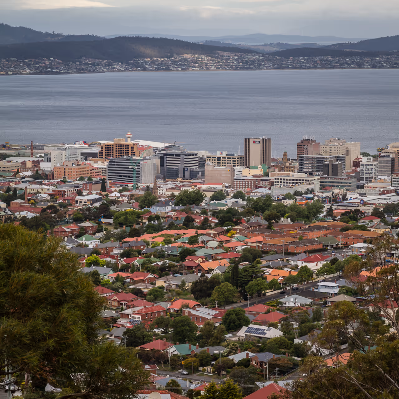 Mount stuart lookout in Hobart