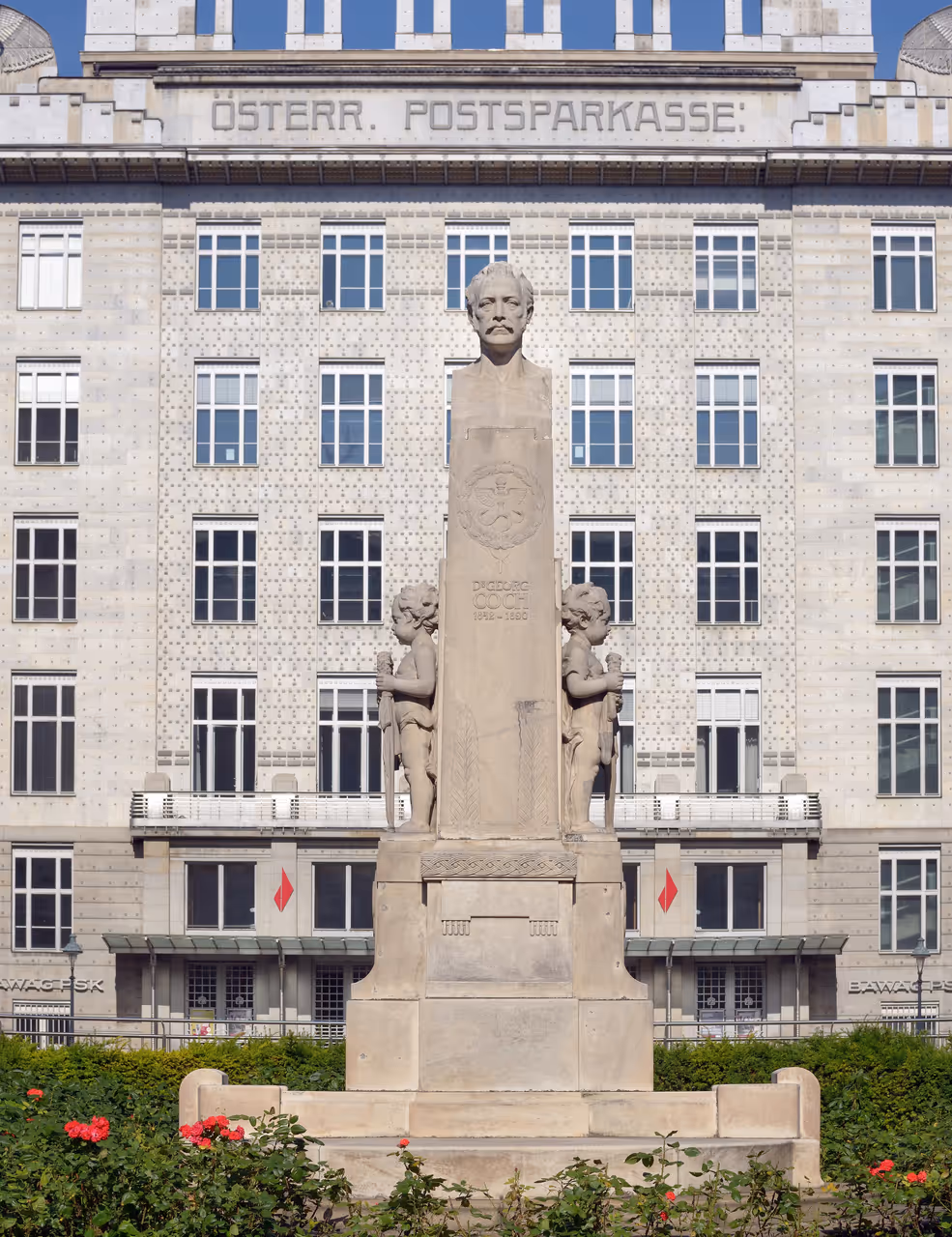 Austrian postal savings bank in Vienna