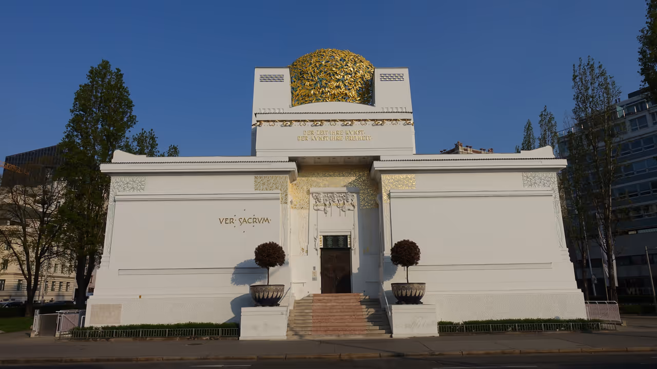Secession building in Vienna