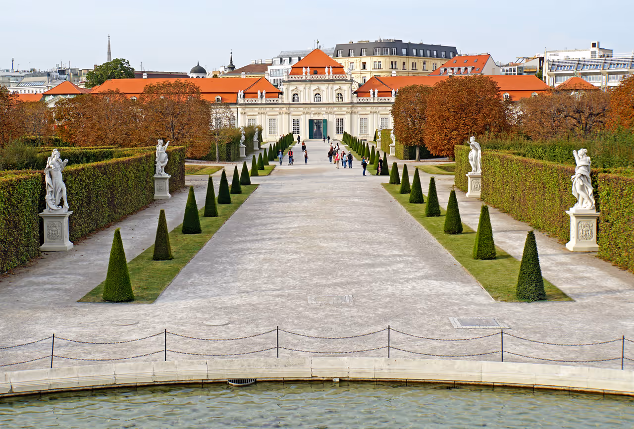 Discover the belvedere in Vienna