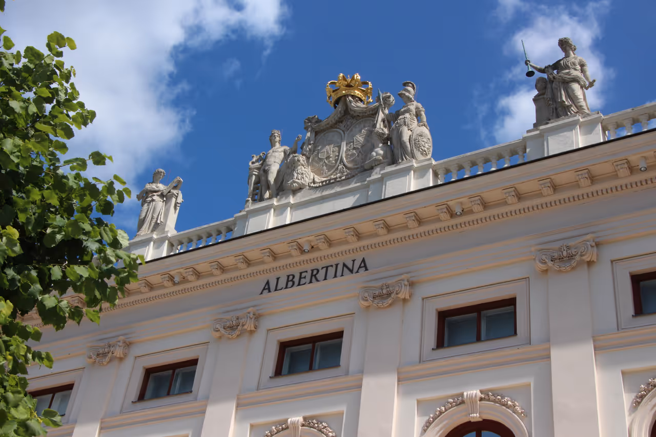The albertina in Vienna