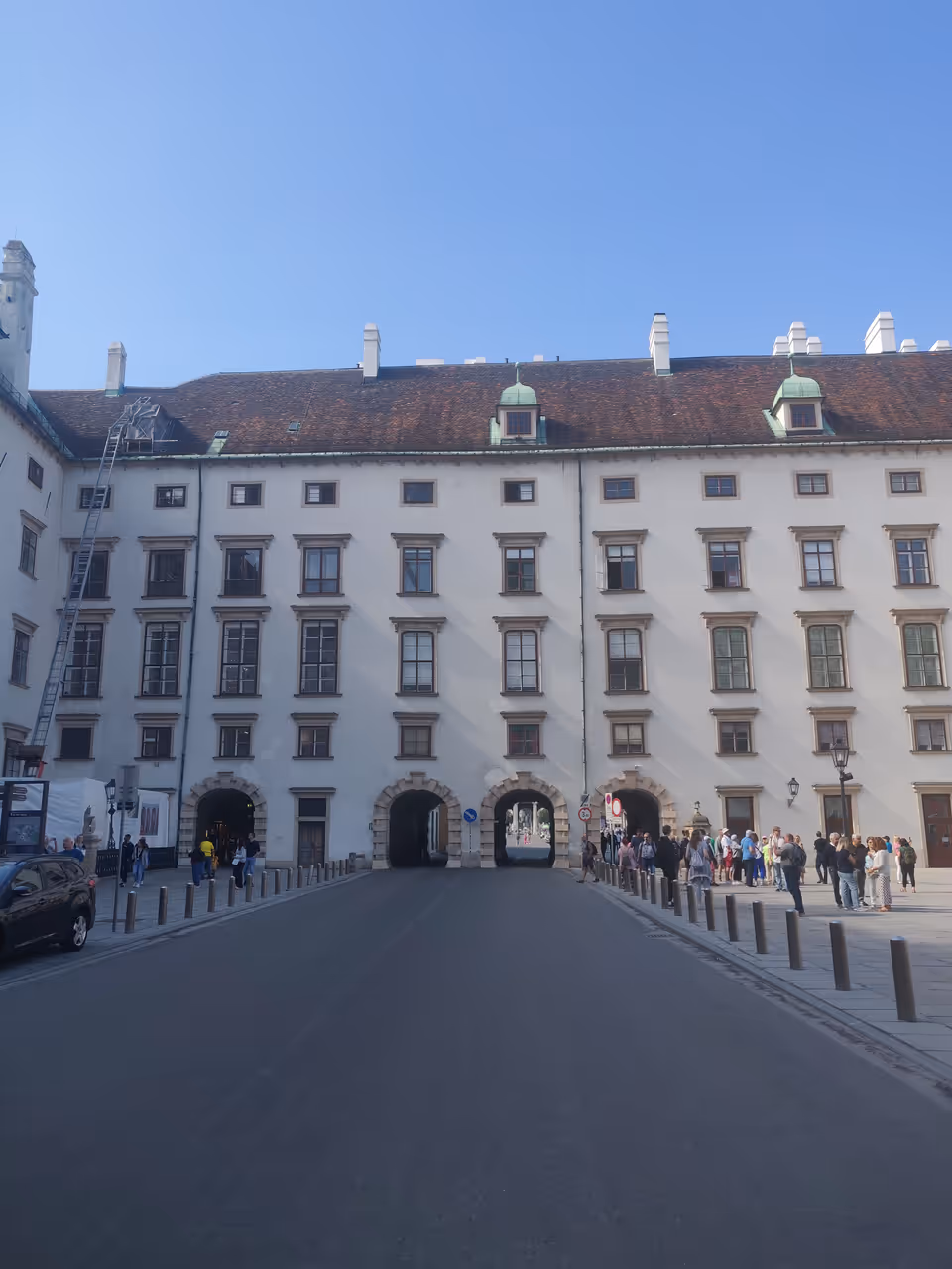 The hofburg in Vienna