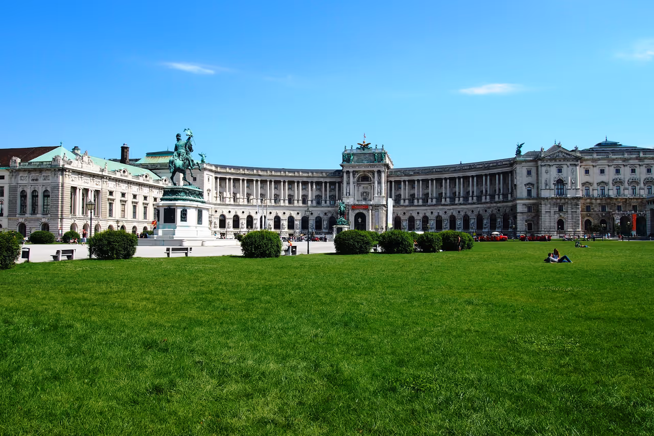 The hofburg in Vienna