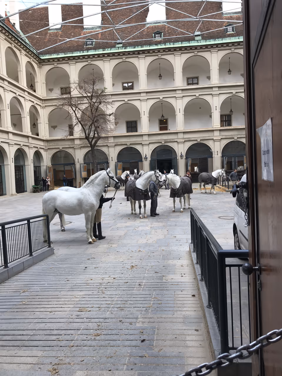 The hofburg in Vienna