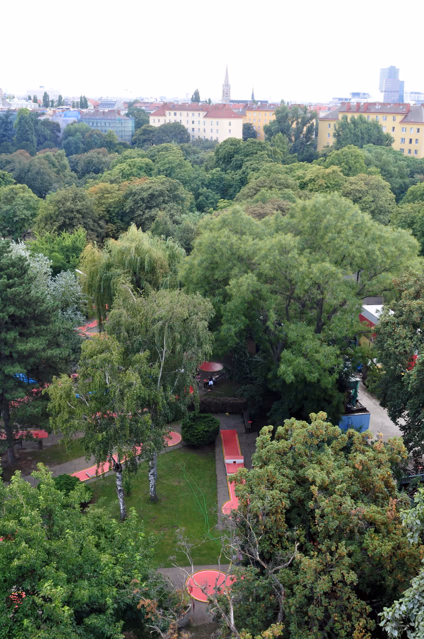 The prater in Vienna