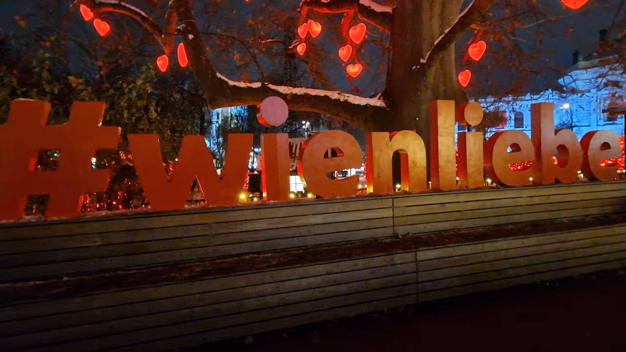 Christmas dream festival in Vienna