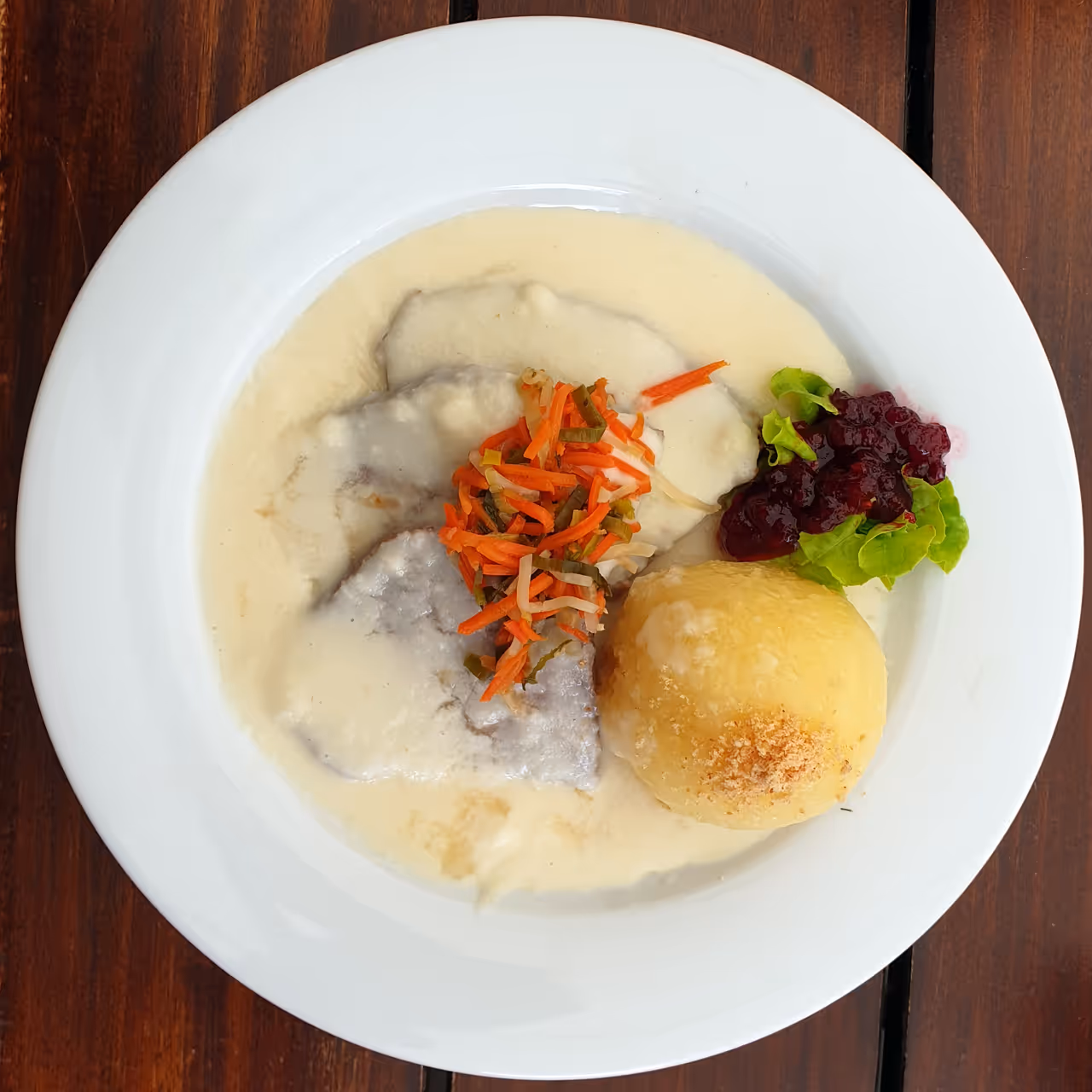Boiled beef food in Vienna