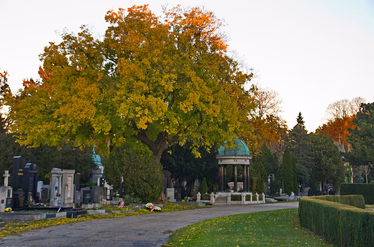Central cemetery in Vienna