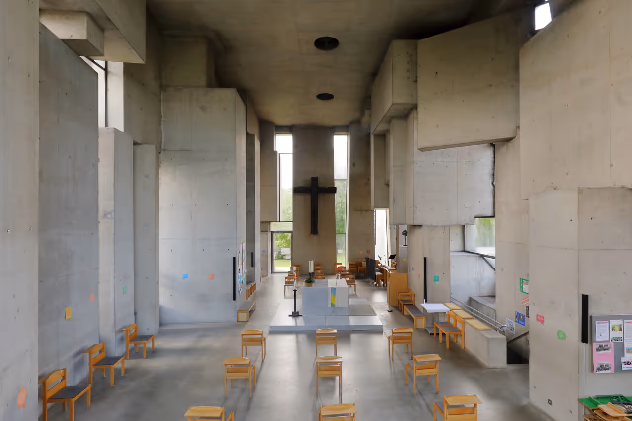 Wotruba church in Vienna