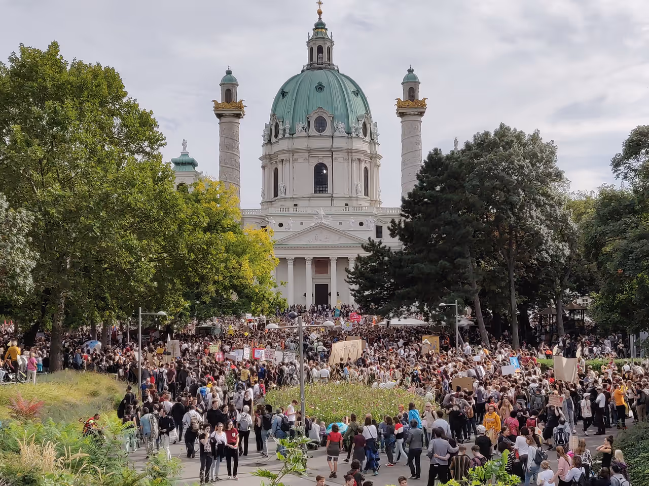 St. charles church in Vienna