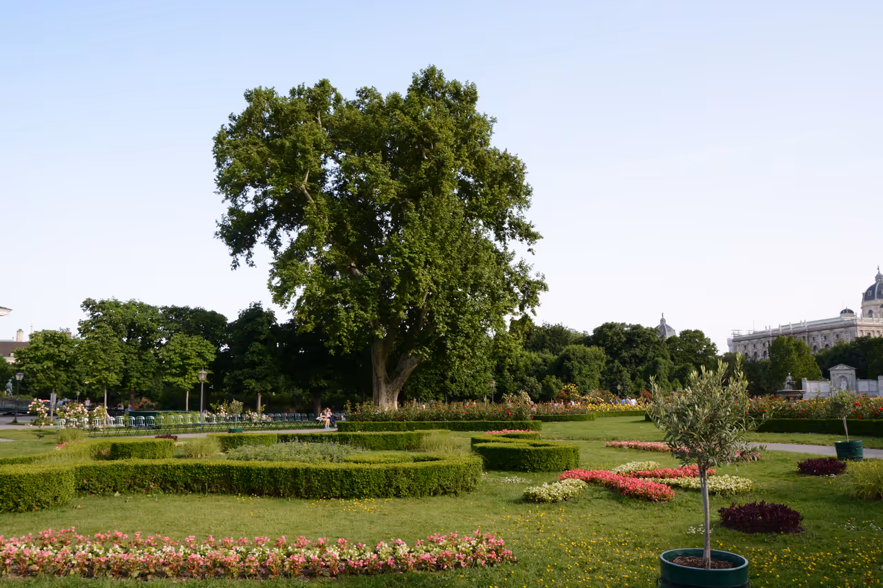 Volksgarten in Vienna