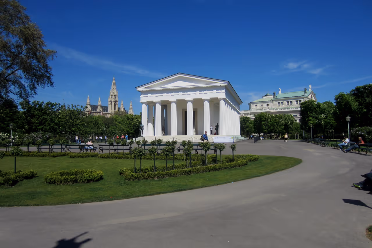 Volksgarten in Vienna