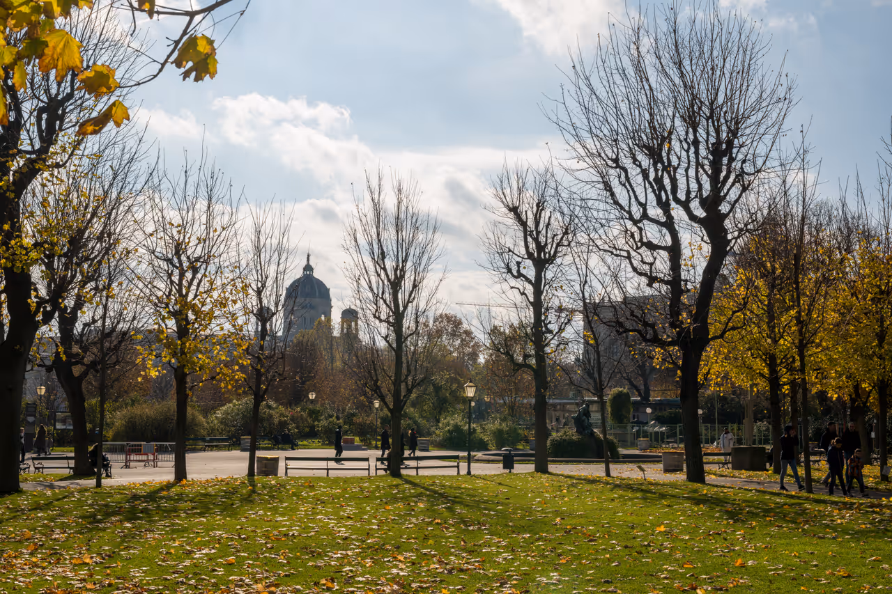 Volksgarten in Vienna
