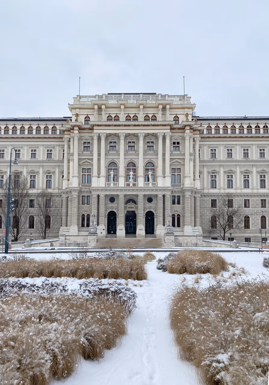 Palace of justice interior in Vienna