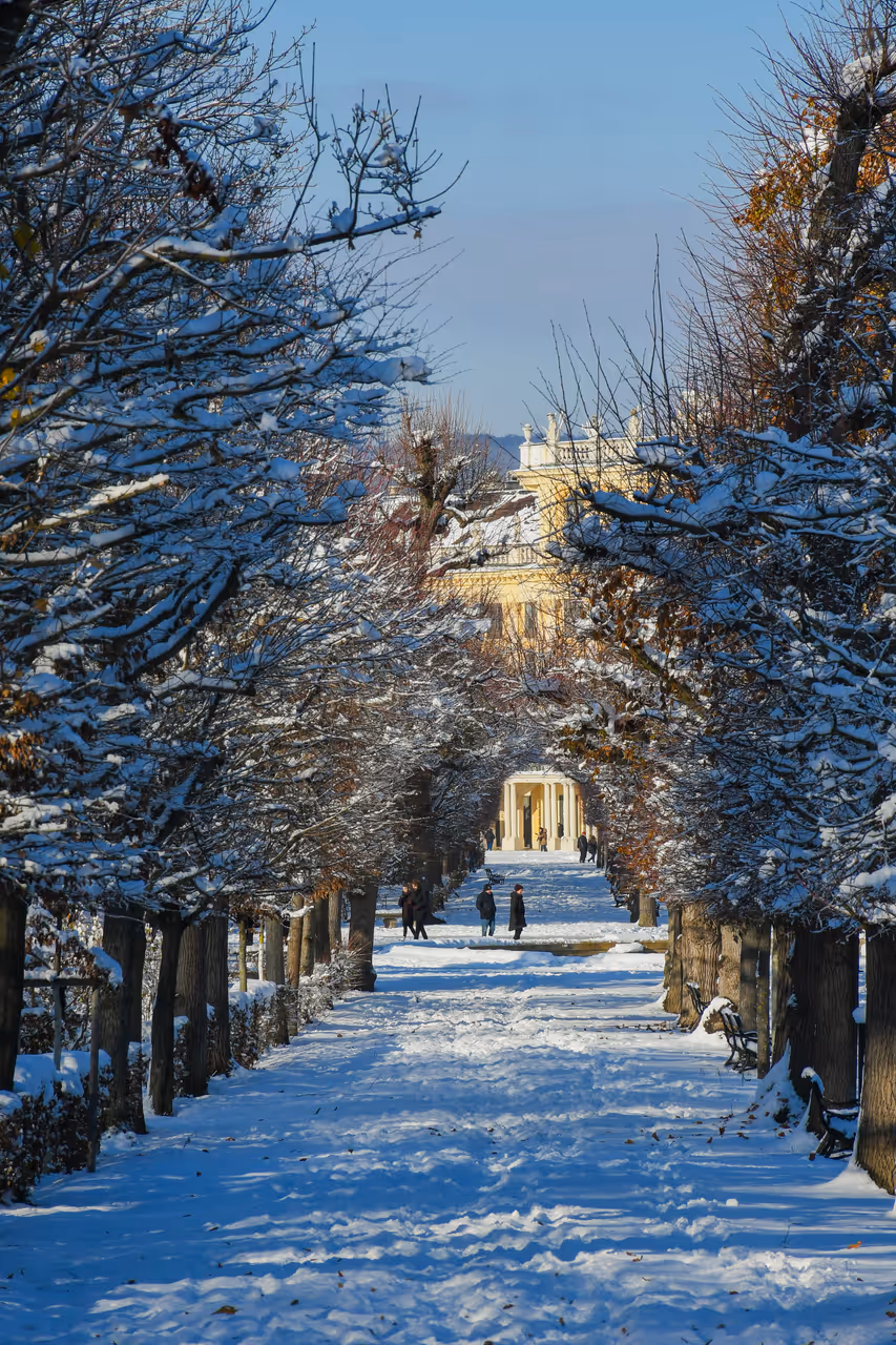 Schönbrunn palace in Vienna