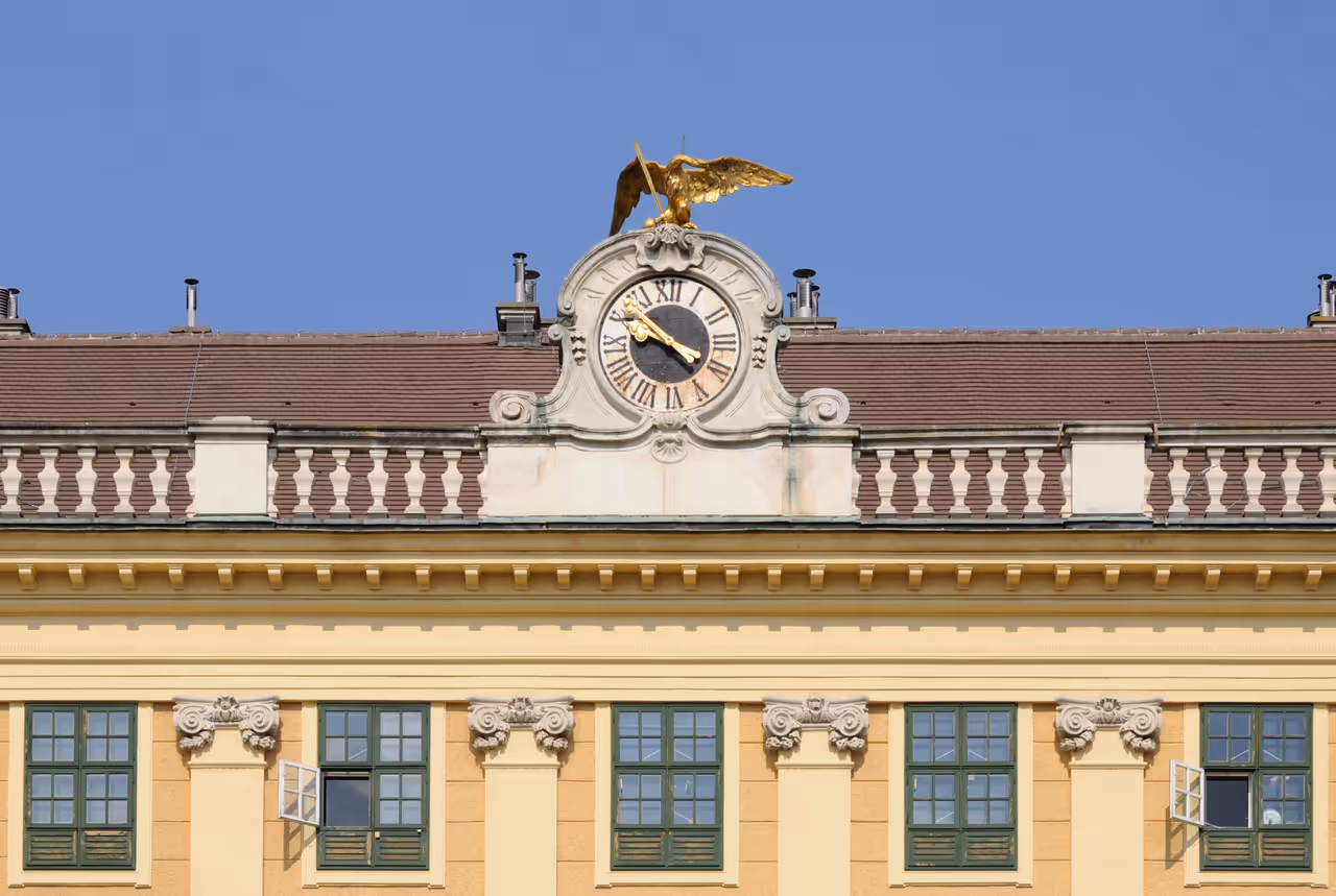 Schönbrunn palace in Vienna