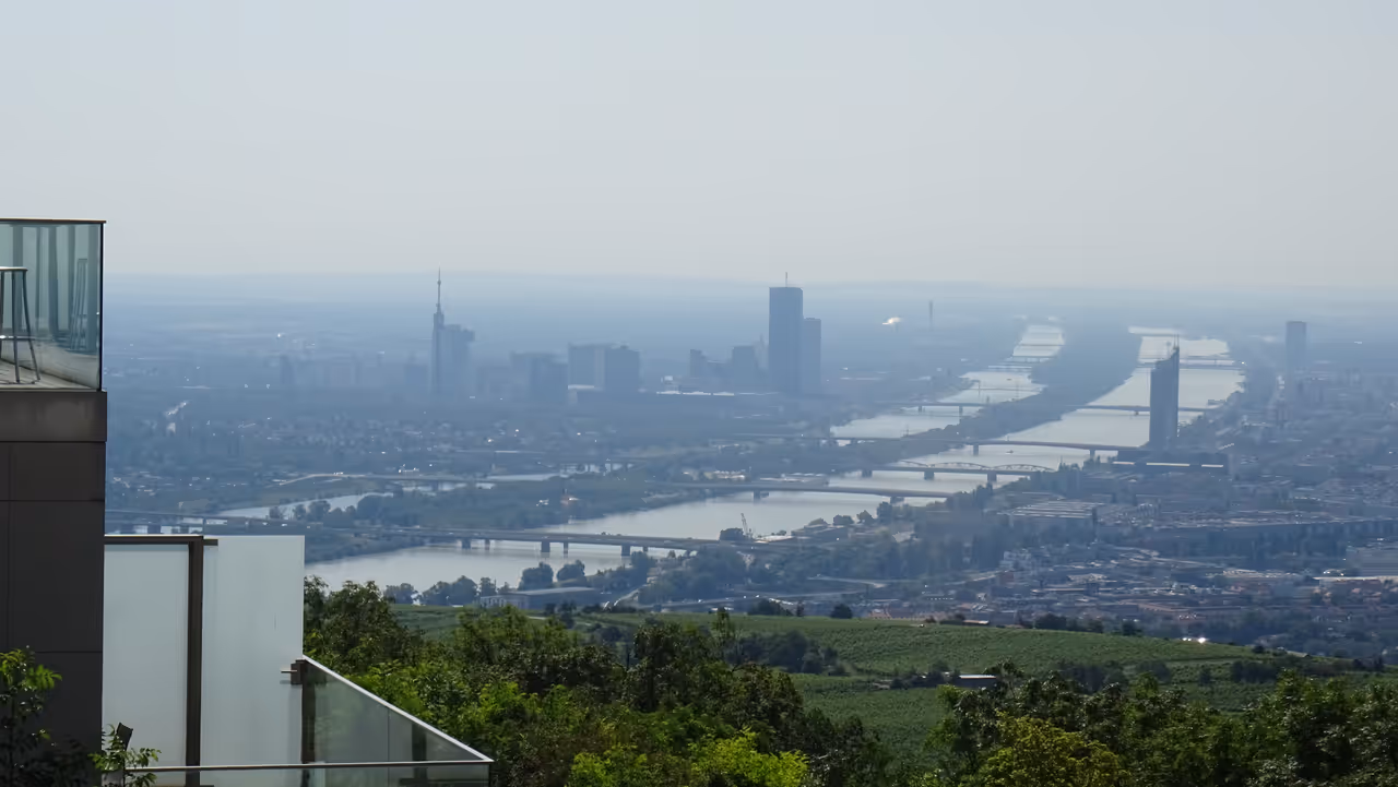 Kahlenberg hill in Vienna
