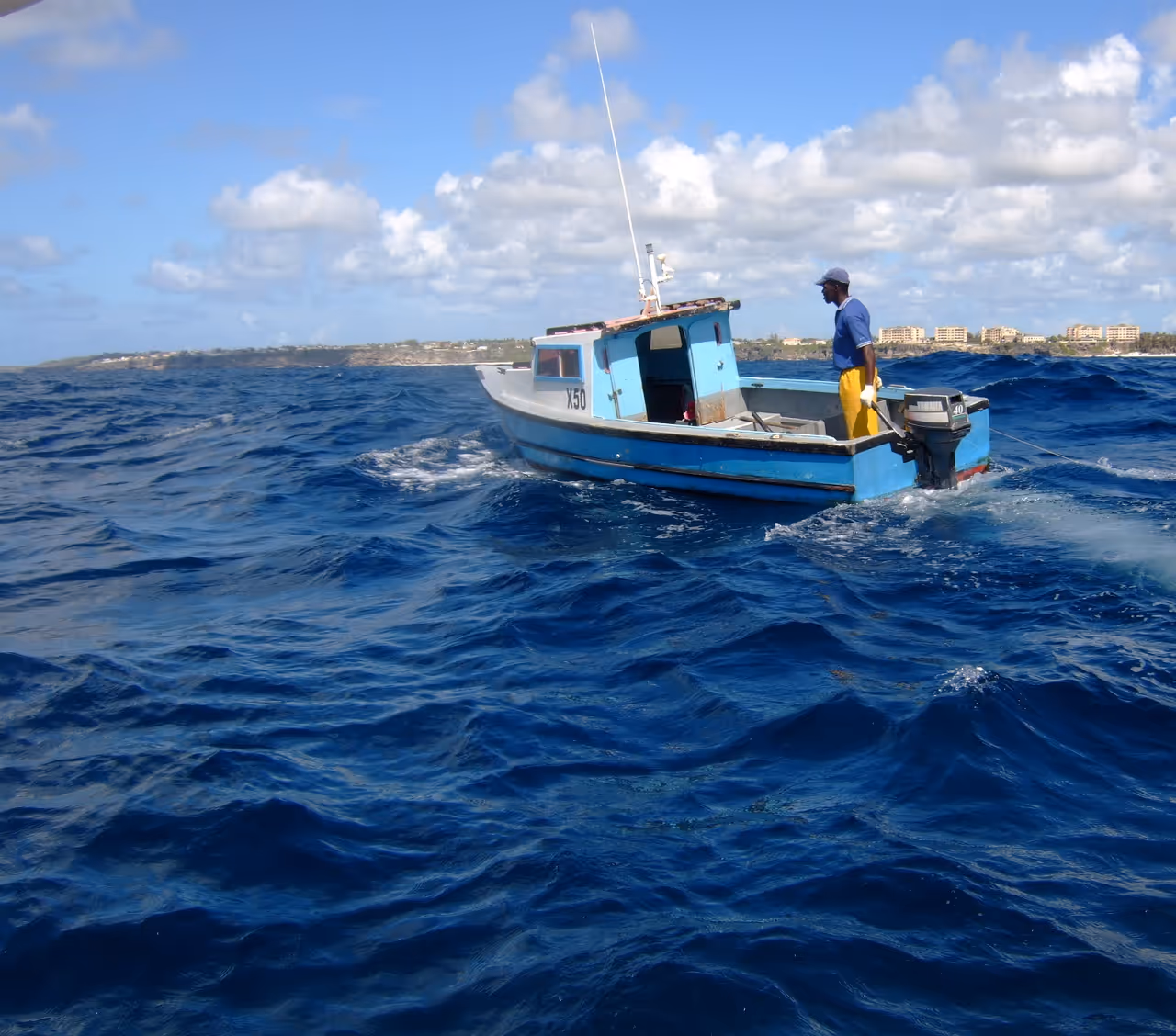 Deep sea fishing charters in Bridgetown