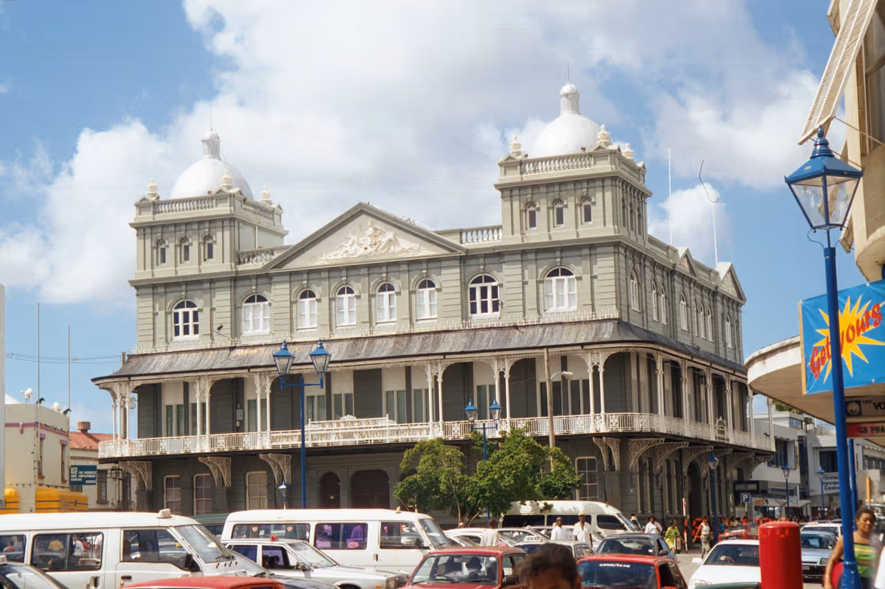The mutual building in Bridgetown