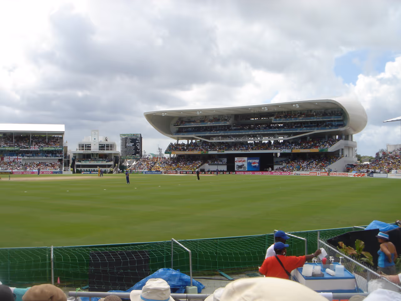 Kensington oval in Bridgetown
