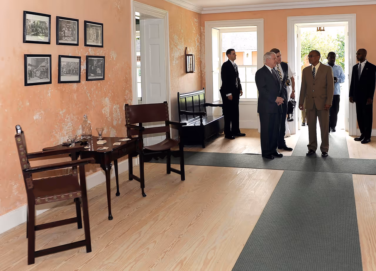Visit george washington house in Bridgetown