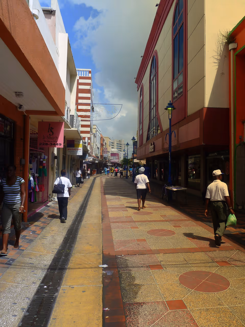Barbados, Bridgetown, Swan Street