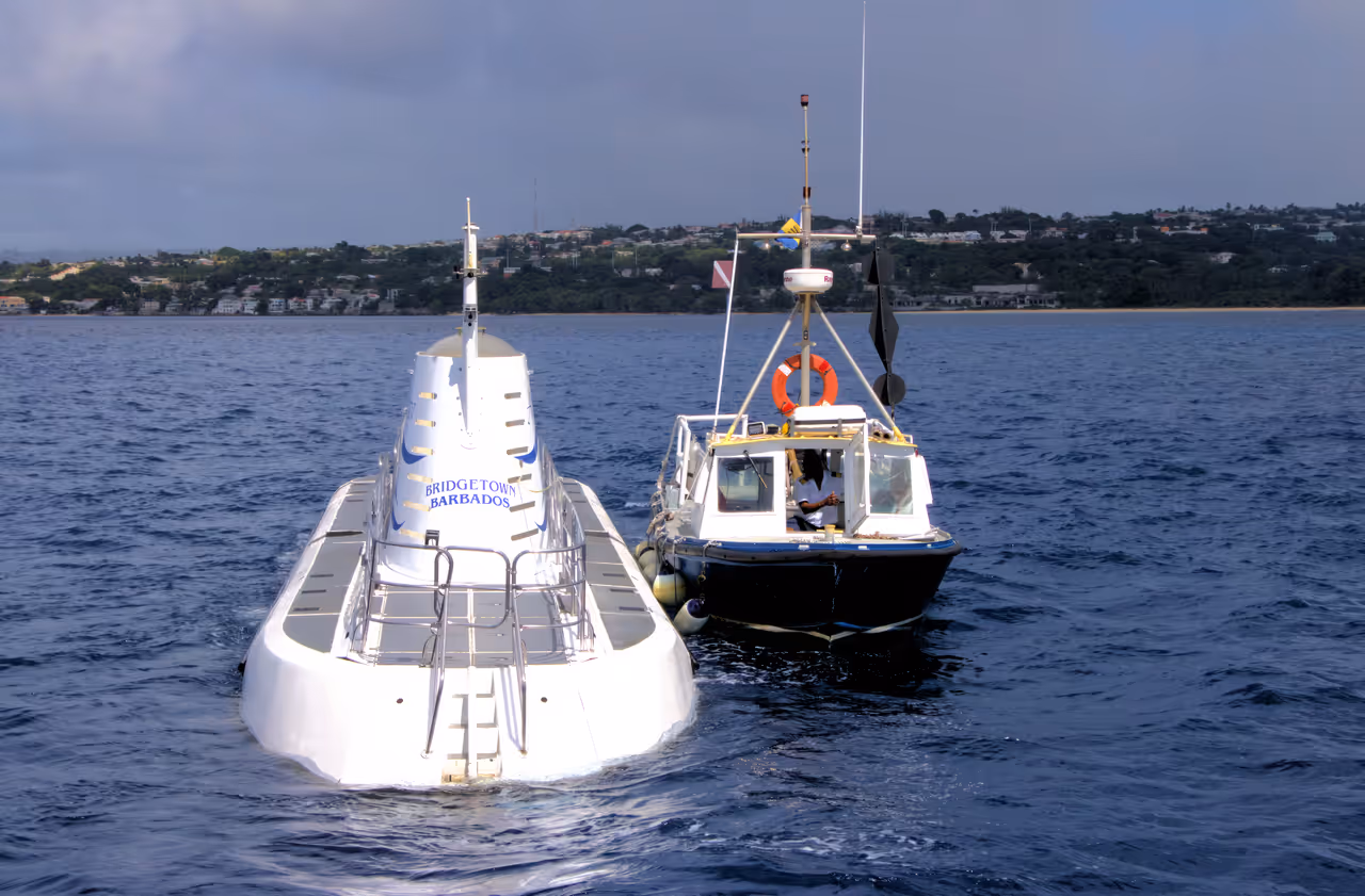 Atlantis submarines in Bridgetown