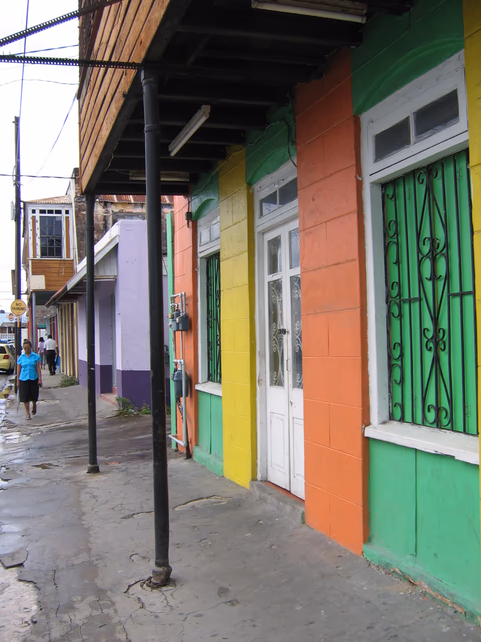 Bay street strip nightlife spot in Bridgetown
